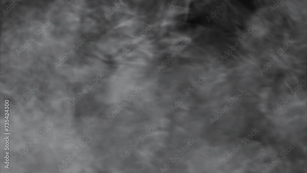 Blowing Smoke Loop.
Endless clouds of smoke being blown by the wind from frame right to left on an alpha channel background in a seamless loop.