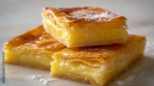 Galaktoboureko - Greek Custard Pastry Snapshot Image