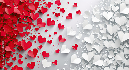 Wall Adorned With Hearts