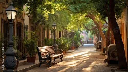 street cafe in the city