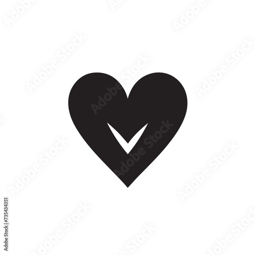 Heart in cartoon  doodle style . Image for t-shirt  web  mobile apps and ui. Isolated 2d vector illustration in logo  icon  sketch style  Eps 10  black and white. AI Generative