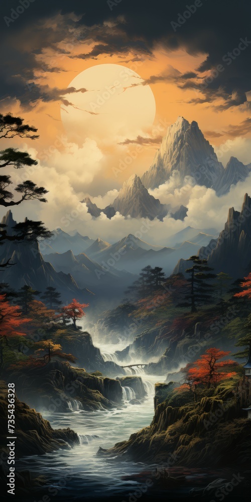 ZenScapes: Capturing Serenity in Landscapes
