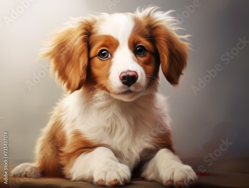 Sweet Canine Companion: Bringing Smiles Everywhere © Metodi