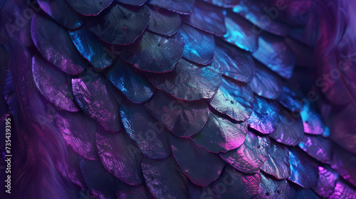 Iridescent scales, texture, wallpaper
