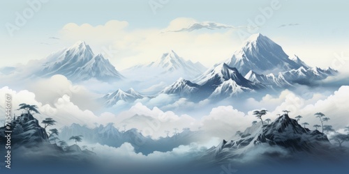 Zen serenity depicted