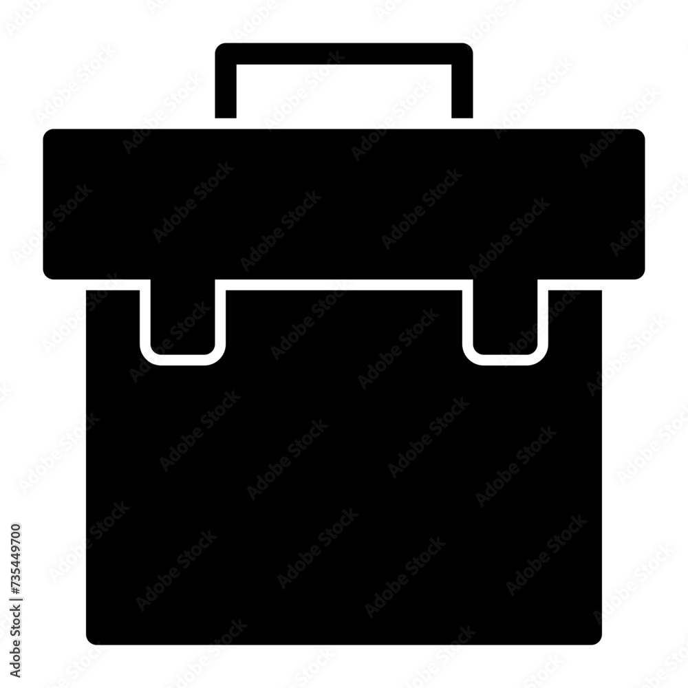 This is the Toolbox icon from the Tools and Construction icon collection with an Solid style This is the Toolbox icon from the Tools and Construction icon collection with an Solid style