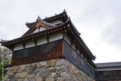 奈良県の大和郡山城の櫓