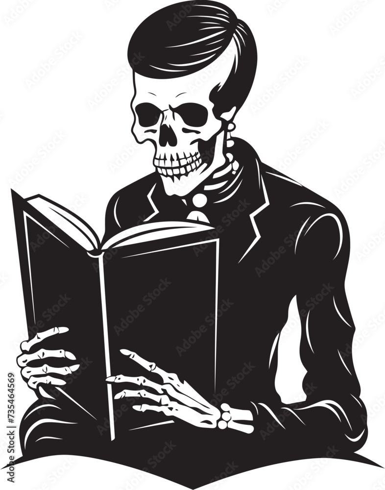 Grim Reader Skeletons Unveiling Mystical Tales