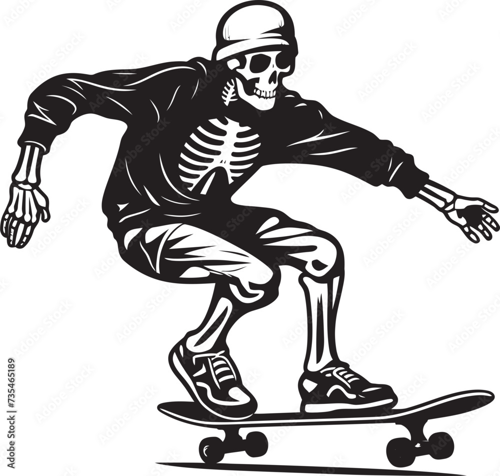 Bone Zone Skeleton Skateboardings Territory of Triumph