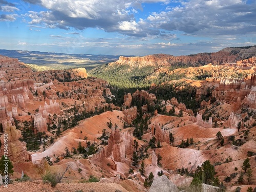 Overlooking Bryce Canyon Park