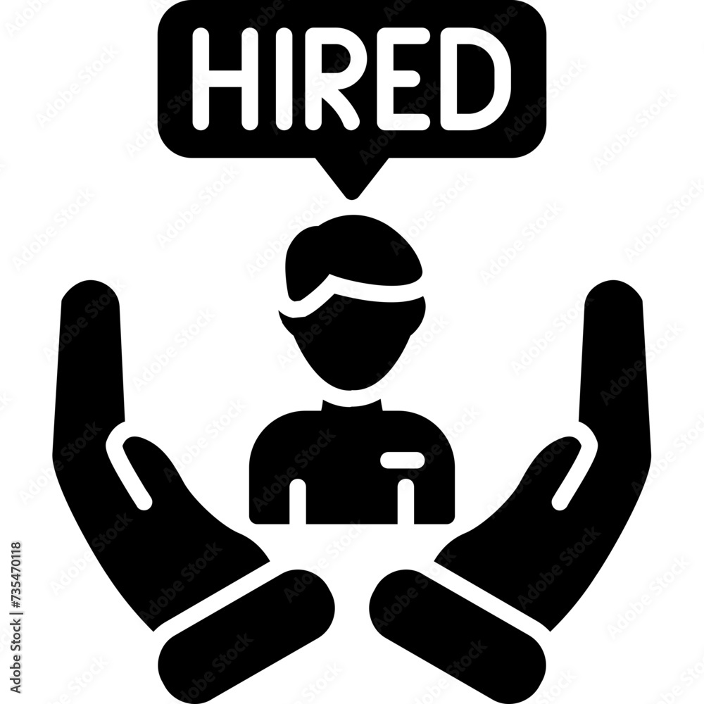 Hired Icon Hired Icon