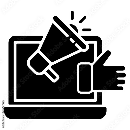 digital campaign Icon