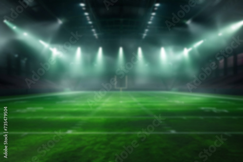 Defocused blurred sports stadium arena. Background as copy space © top images