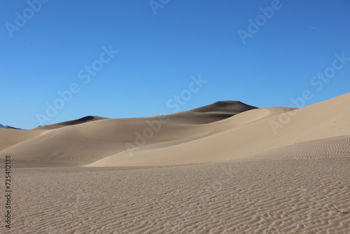 sand dunes in the desert oasis