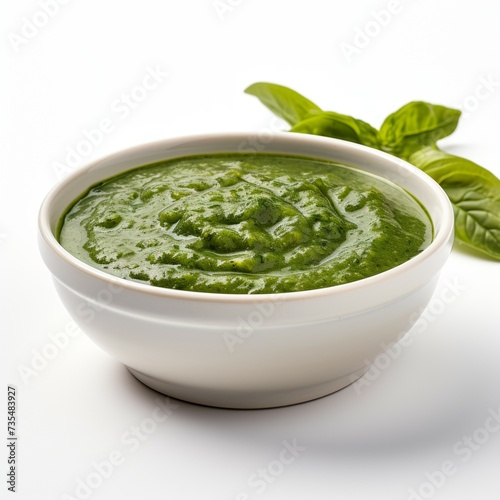 palak soup closeup