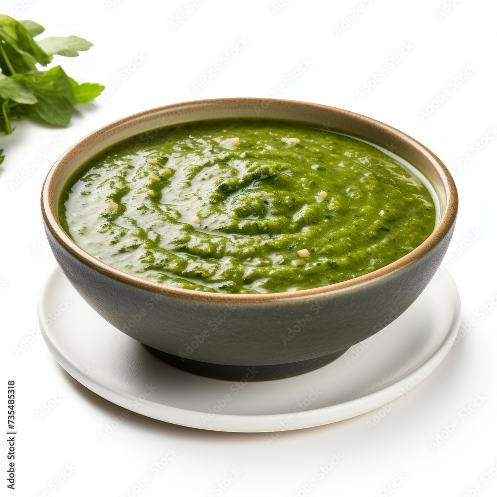 palak soup closeup palak soup closeup