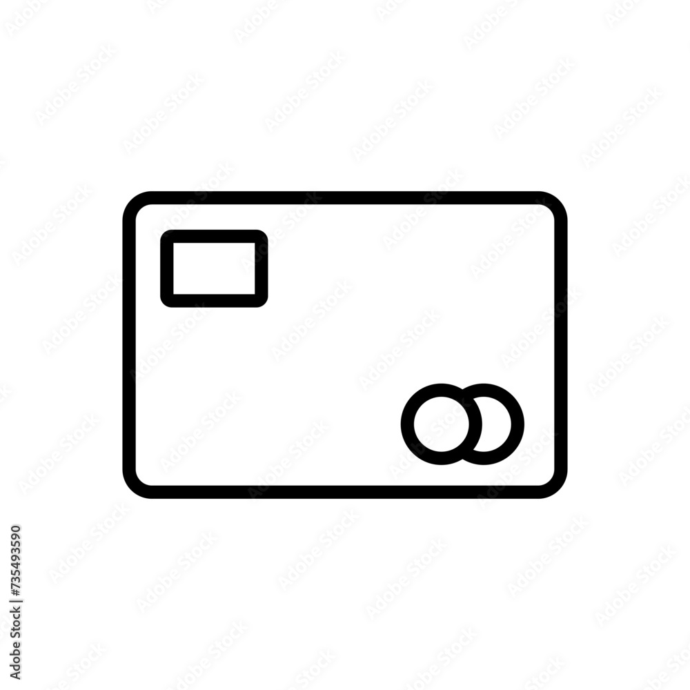 Credit card icon vector. Credit card payment icon vector Credit card icon vector. Credit card payment icon vector