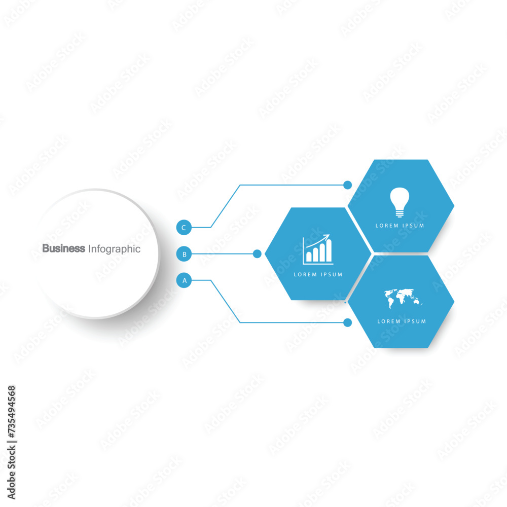 Infographic vector, graph. presentation. Business concept, parts, steps, processes. Infographic data visualization. Startup template. - Vector Infographic vector, graph. presentation. Business concept, parts, steps, processes. Infographic data visualization. Startup template. - Vector