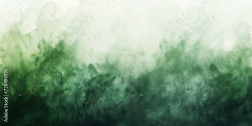 Abstract Green Watercolor Smoke and Fog Textures © Matheus