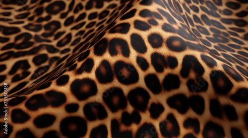 Generative AI.  leopard and tiger patterns wallpaper,illustration, animals