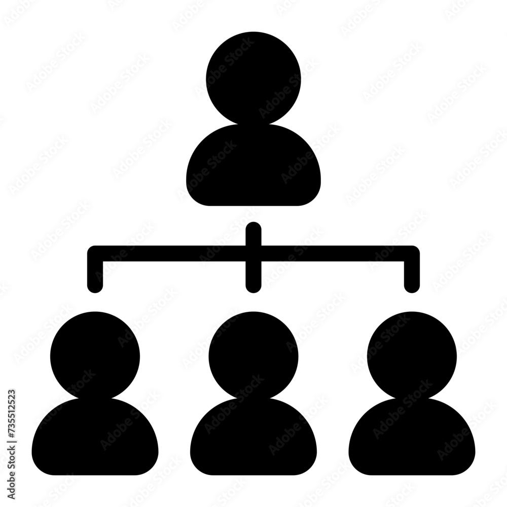 This is the Team Leader icon from the Data Management icon collection with an Solid style This is the Team Leader icon from the Data Management icon collection with an Solid style