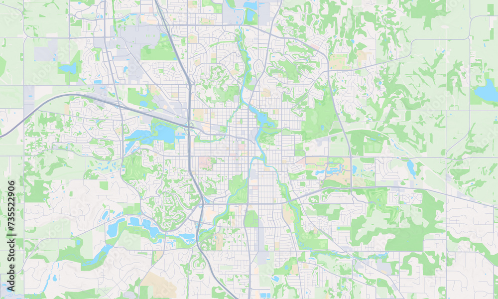 Rochester Minnesota Map, Detailed Map of Rochester Minnesota