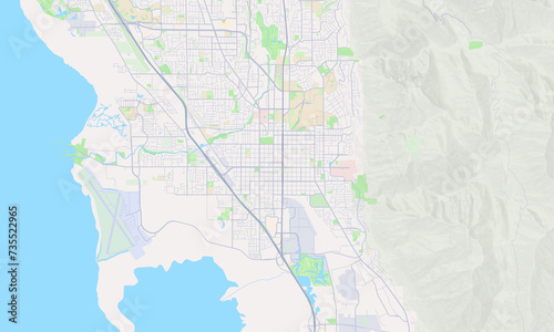 Provo Utah Map  Detailed Map of Provo Utah