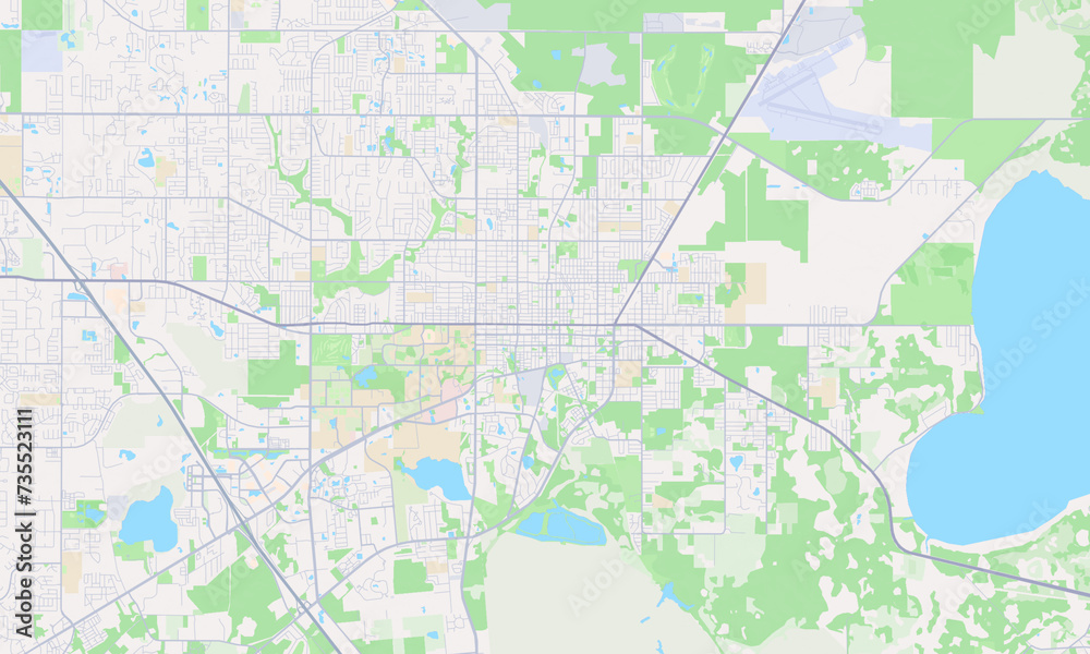 Gainesville Florida Map, Detailed Map of Gainesville Florida