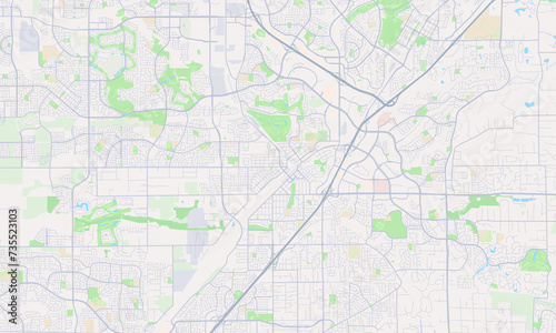 Roseville California Map  Detailed Map of Roseville California