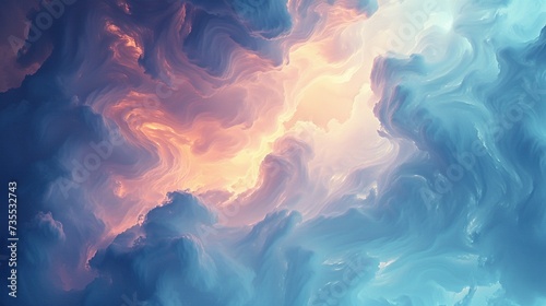 Abstract sky background with free space 