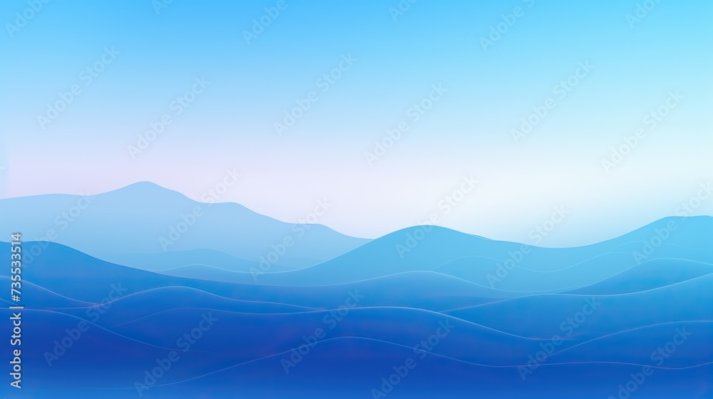 mountains and clouds background 
