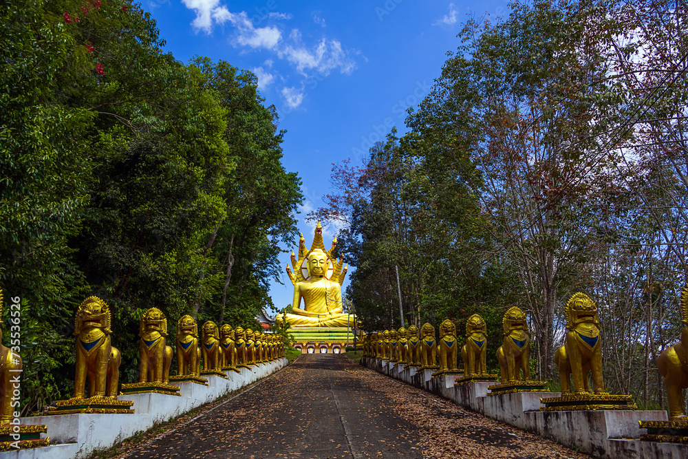 Wat Rat Uppatham, Wat Bang Riang temple in Phang nga, Thailand