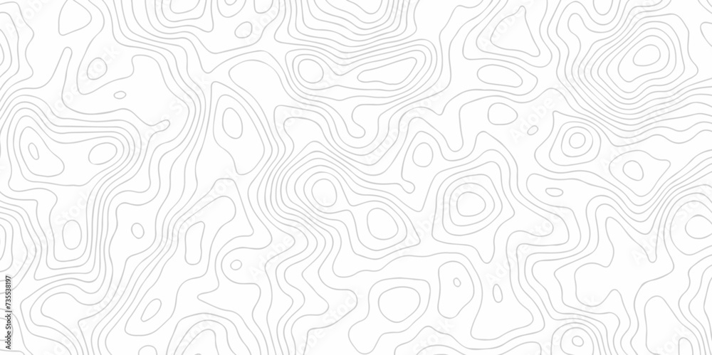 Abstract pattern with lines Topographic contour lines vector map seamless pattern. Geographic mountain relief. Abstract lines background. Contour maps. Vector illustration, Topo contour map.