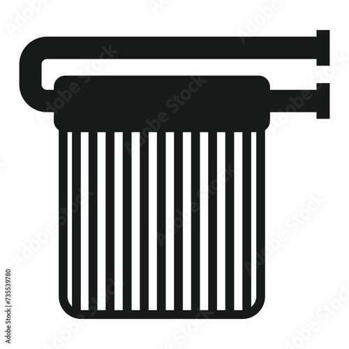 evaporator icon vector