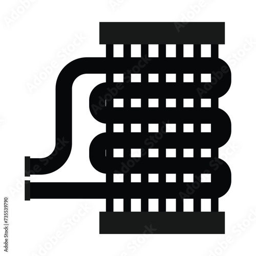 evaporator icon vector