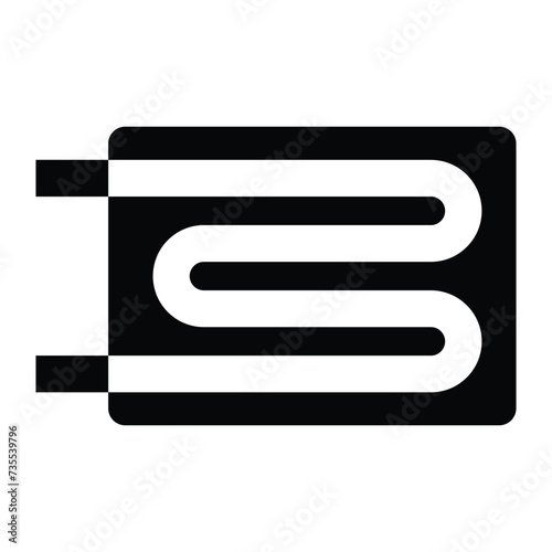 evaporator icon vector