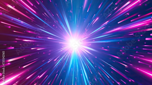 Abstract light burst background with free copy space 