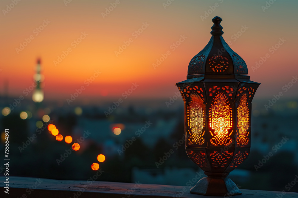 Ramadan Lantern close up Ramadan Lantern close up