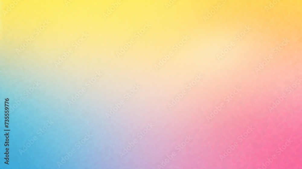 Abstract pink yellow and blue background with effect and free space 