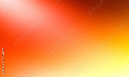 color gradient Yellow-orange, white beam, vignetting, noise grain product background design