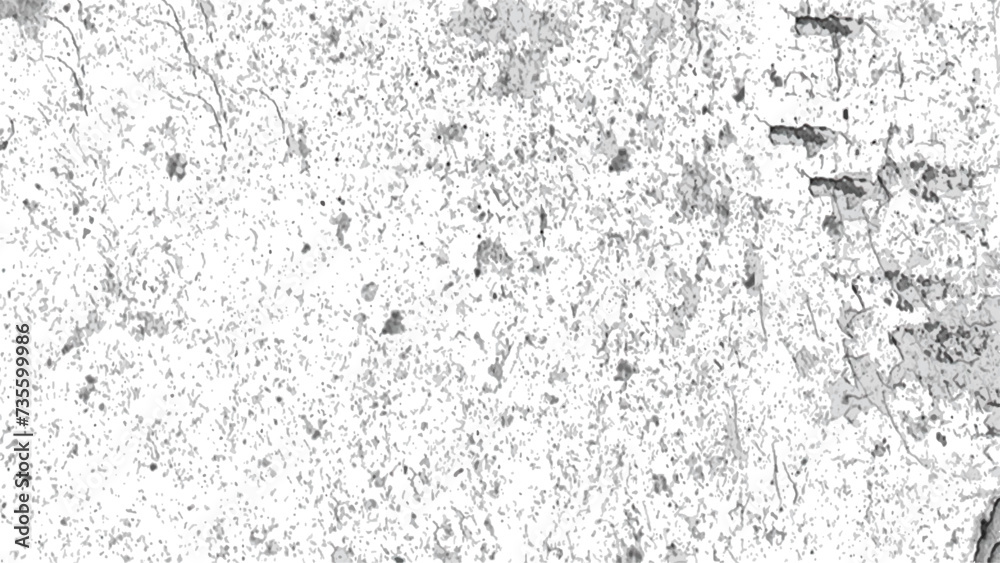 Fototapeta premium Grunge texture white and black. Sketch abstract to Create Distressed Effect. Overlay Distress grain monochrome design