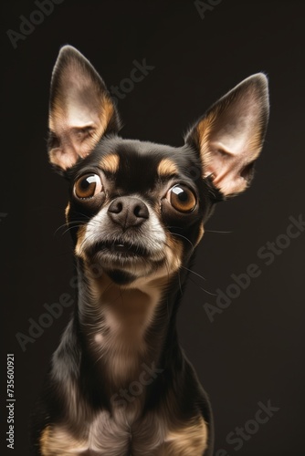chihuahua dog portrait © Adriana