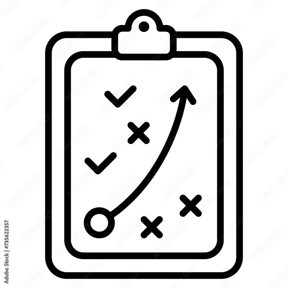 strategic plan Icon