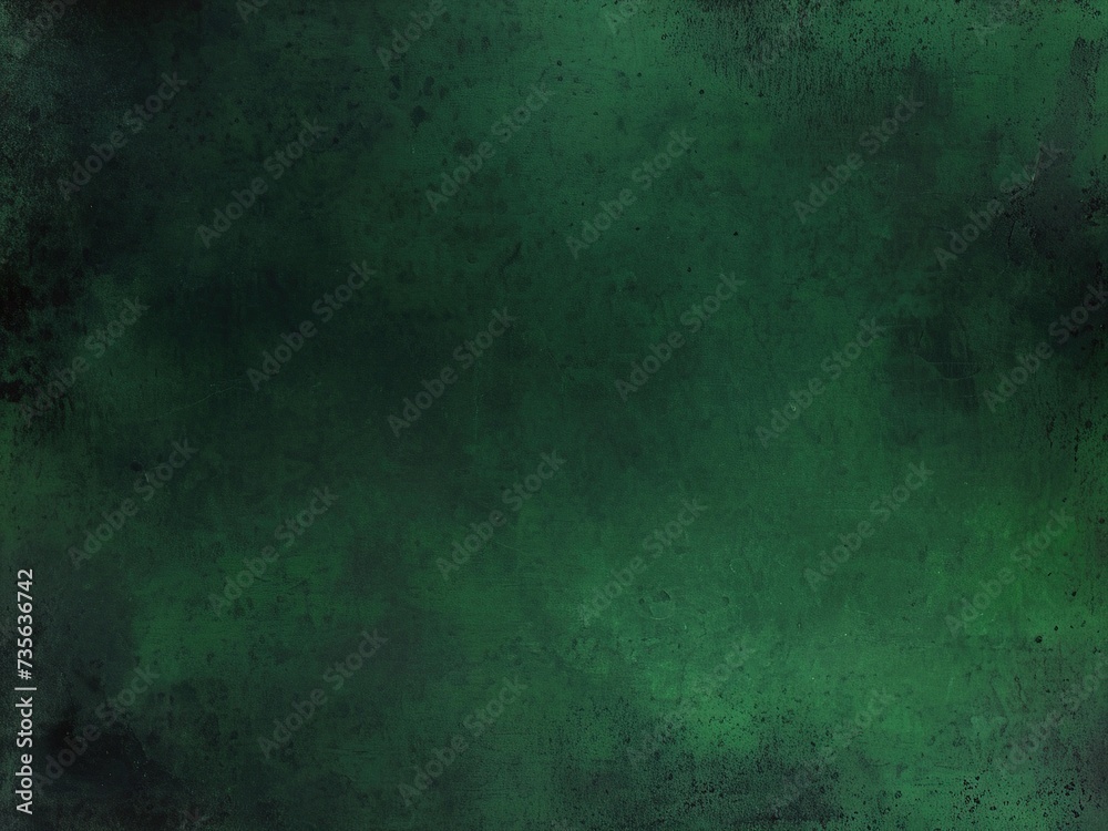 Textured green grunge background