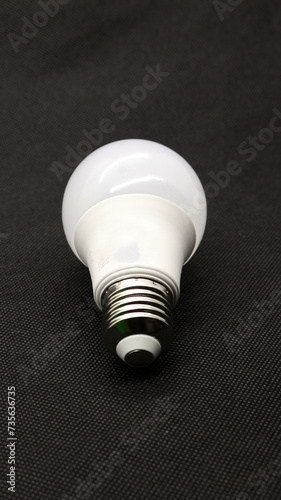 White led bulb isolated