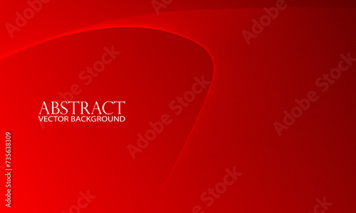 Abstract red background with copy space. Vector illustration for your design