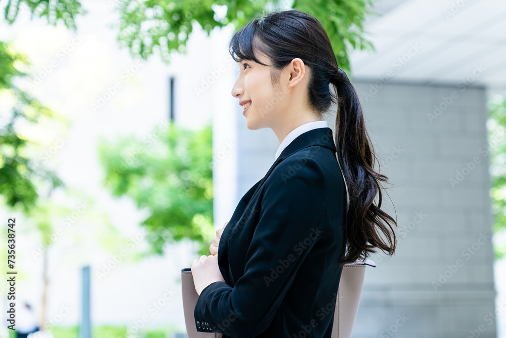 就活生のポートレート