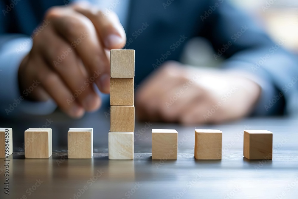 Conceptual representation of human resource management and recruitment Focusing on strategic hiring and team building within a business context Conceptual representation of human resource management and recruitment Focusing on strategic hiring and team building within a business context
