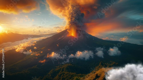 Abundant Natural Energy: Feel the abundant power of nature through stunning images of volcanic scenes. From spectacular eruptions to sprawling lava landscapes, these images radiate the warmth of extra photo
