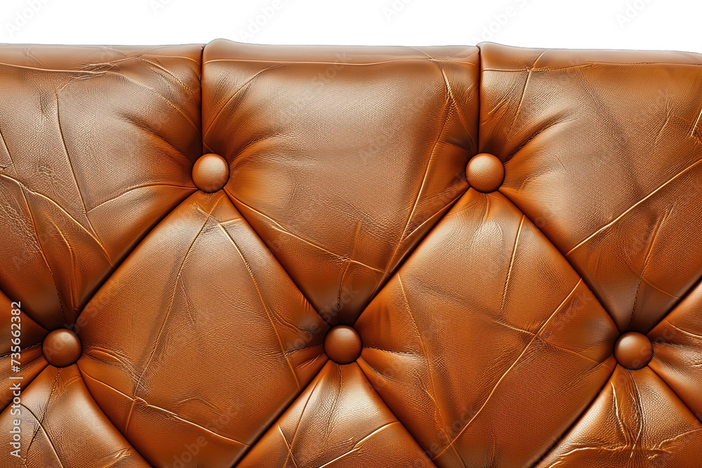Naklejka premium Closeup Sofa Leather
